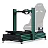 RSeat A1 Pro GT Groen Chassis