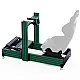 RSeat A1 Pro GT Groen Chassis