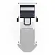 RSeat A1 Pro GT Wit Chassis