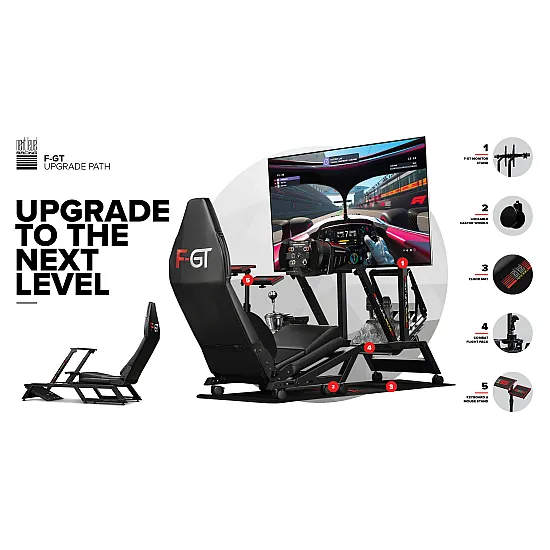 Next Level Racing F-GT Racing Cockpit
