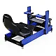RSeat A1 Pro Formule Blauw Cockpit