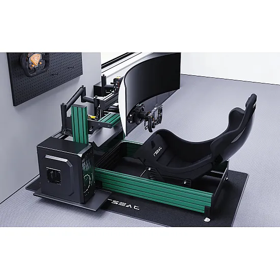 RSeat A1 Pro Formule Groen Cockpit