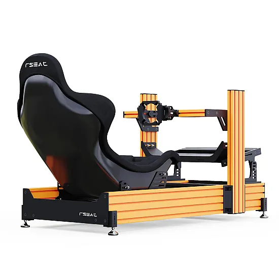 RSeat A1 Pro Formule Oranje Cockpit