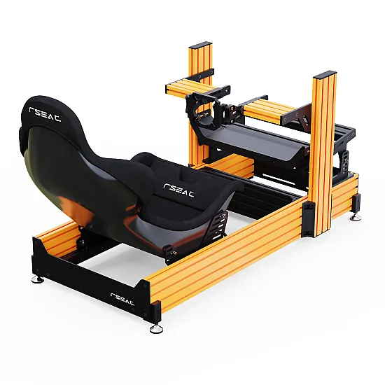 RSeat A1 Pro Formule Oranje Cockpit
