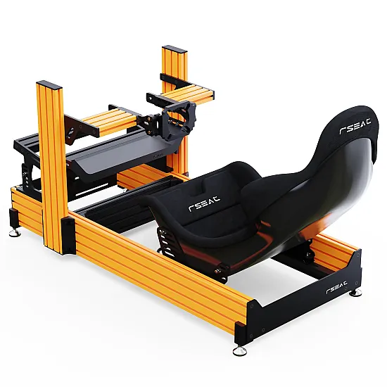 RSeat A1 Pro Formule Oranje Cockpit