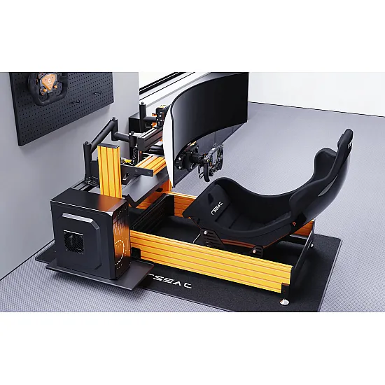 RSeat A1 Pro Formule Oranje Cockpit