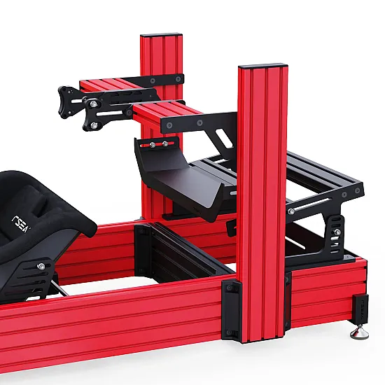 RSeat A1 Pro Formule Rood Cockpit