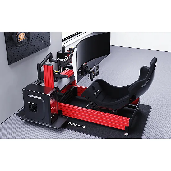 RSeat A1 Pro Formule Rood Cockpit