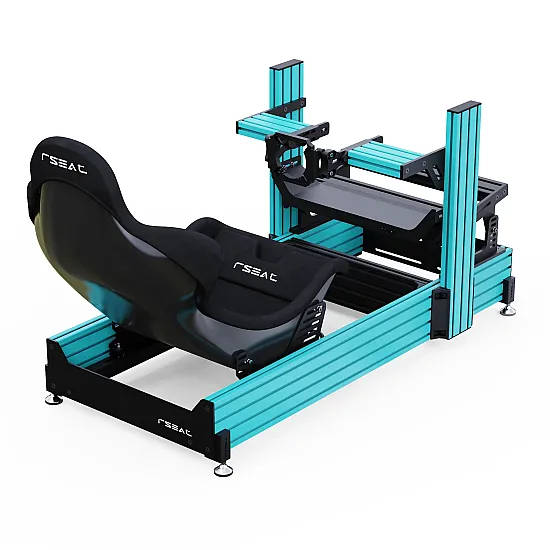 RSeat A1 Pro Formule Turquoise Cockpit