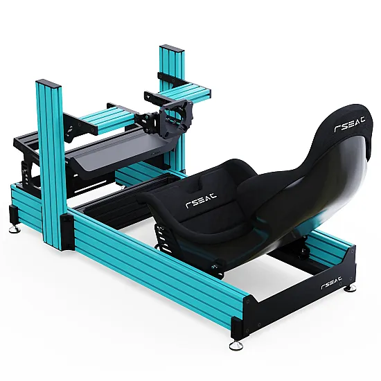 RSeat A1 Pro Formule Turquoise Cockpit