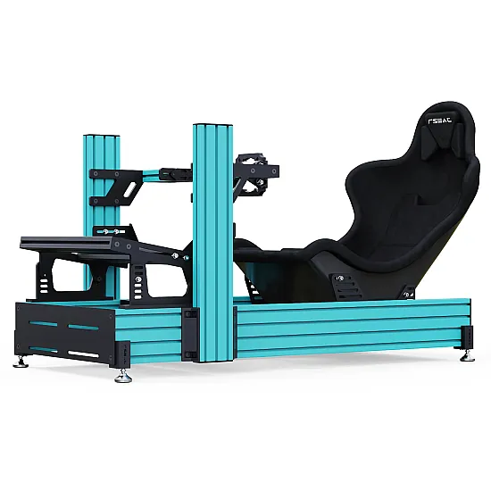 RSeat A1 Pro Formule Turquoise Cockpit
