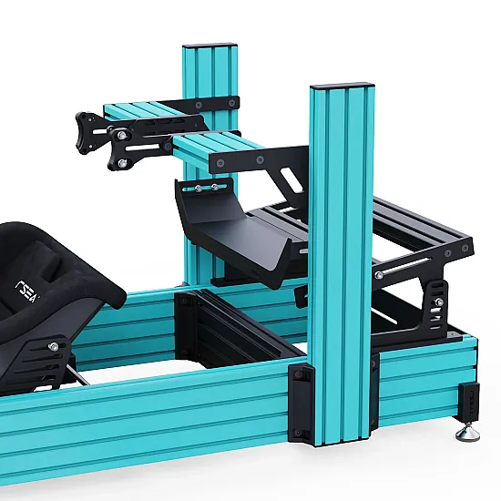 RSeat A1 Pro Formule Turquoise Cockpit