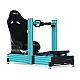 RSeat A1 Pro GT Turquoise cockpit
