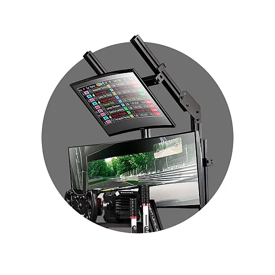 Elite Direct Mount Overhead Monitor Add-on - Zwarte Editie
