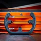 Asetek GT Rim - C Shape Zwart Leer