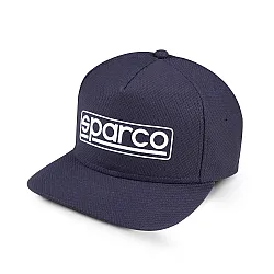 Sparco Cap Stretch - Blauw Marine