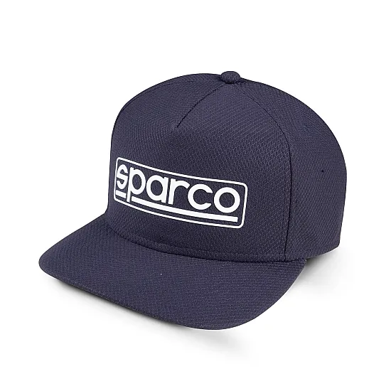 Sparco Cap Stretch - Blauw Marine