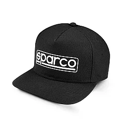 Sparco Cap Stretch - Zwart