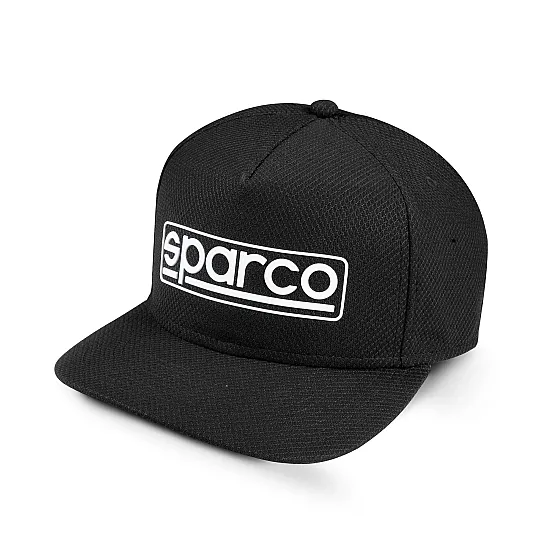 Sparco Cap Stretch - Zwart