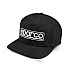 Sparco Cap Stretch - Zwart