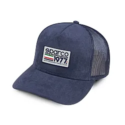 Sparco Cap Trucker - Blauw Marine