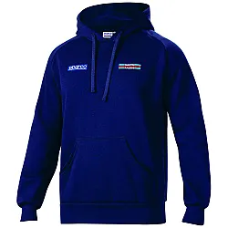 Heren Hoodie Big Stripes Martini Racing - Navy Blauw