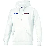 Heren Hoodie Grote Strepen Martini Racing - Wit