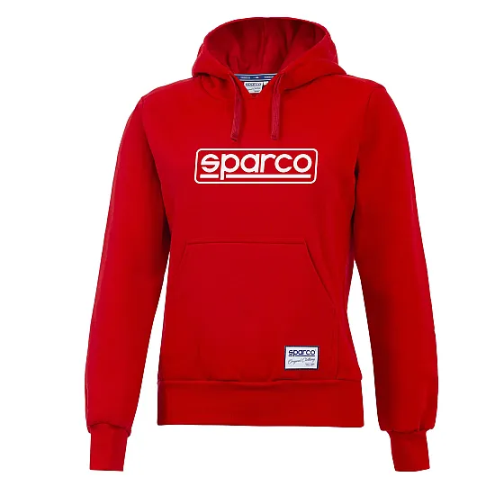 Dames Hoodie Sparco Frame - Rood