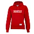 Dames Hoodie Sparco Frame - Rood
