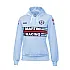 Dames Hoodie Sparco Martini Racing - Lichtblauw