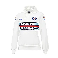Dames Hoodie Sparco Martini Racing - Wit