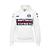 Dames Hoodie Sparco Martini Racing - Wit