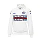 Dames Hoodie Sparco Martini Racing - Wit