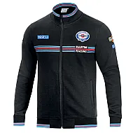 Heren Full Zip Sweatshirt Martini Racing - Zwart