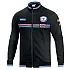 Heren Full Zip Sweatshirt Martini Racing - Zwart