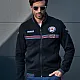 Heren Full Zip Sweatshirt Martini Racing - Zwart