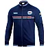 Heren Full Zip Sweatshirt Martini Racing - Navy Blauw