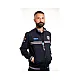 Heren Full Zip Sweatshirt Martini Racing - Zwart