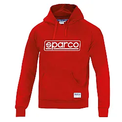 Heren Hoodie Sparco Frame - Rood