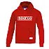 Heren Hoodie Sparco Frame - Rood