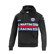 Heren Hoodie Sparco Martini Racing - Zwart