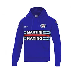 Heren Hoodie Sparco Martini Racing - Blauw