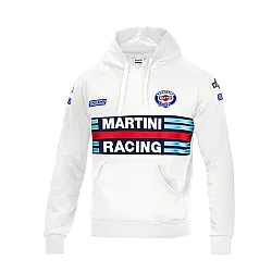 Heren Hoodie Sparco Martini Racing - Wit