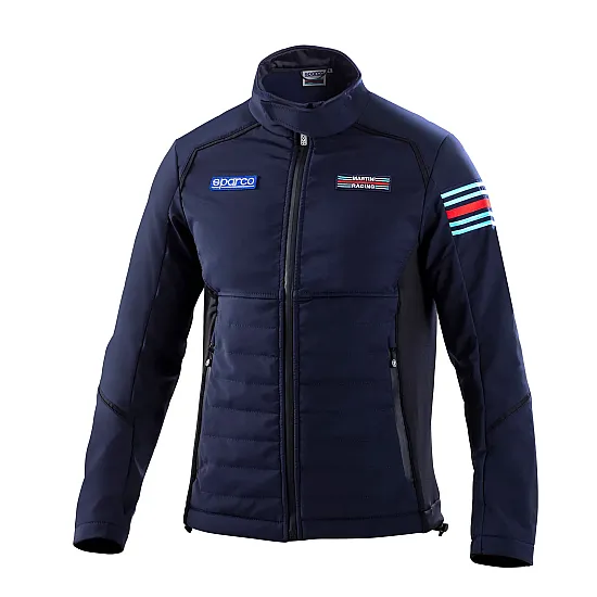 Heren Softshell Martini Racing Jas - Navy Blauw