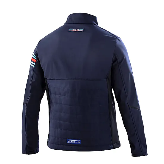 Heren Softshell Martini Racing Jas - Navy Blauw