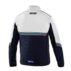 Heren Softshell Martini Racing Jas - Wit & Marineblauw
