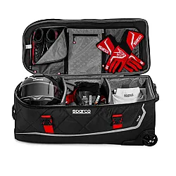 Sparco Tour Trolley Tas - Zwart & Grijs