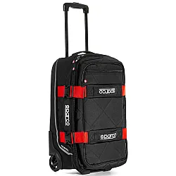 Sparco Travel Soft Cabin - Zwart & Rood