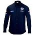 Heren Lange Mouwen Shirt Martini Racing - Navy Blauw