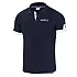 Heren Korte Mouw Polo T-Shirt Sparco Polo Corporate - Blauw Marine